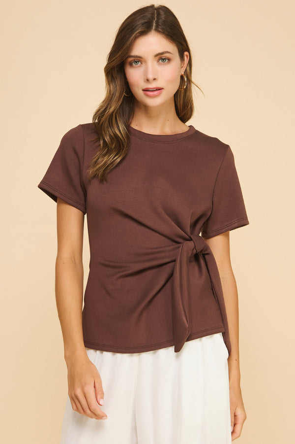 Areum Modal Knot Top