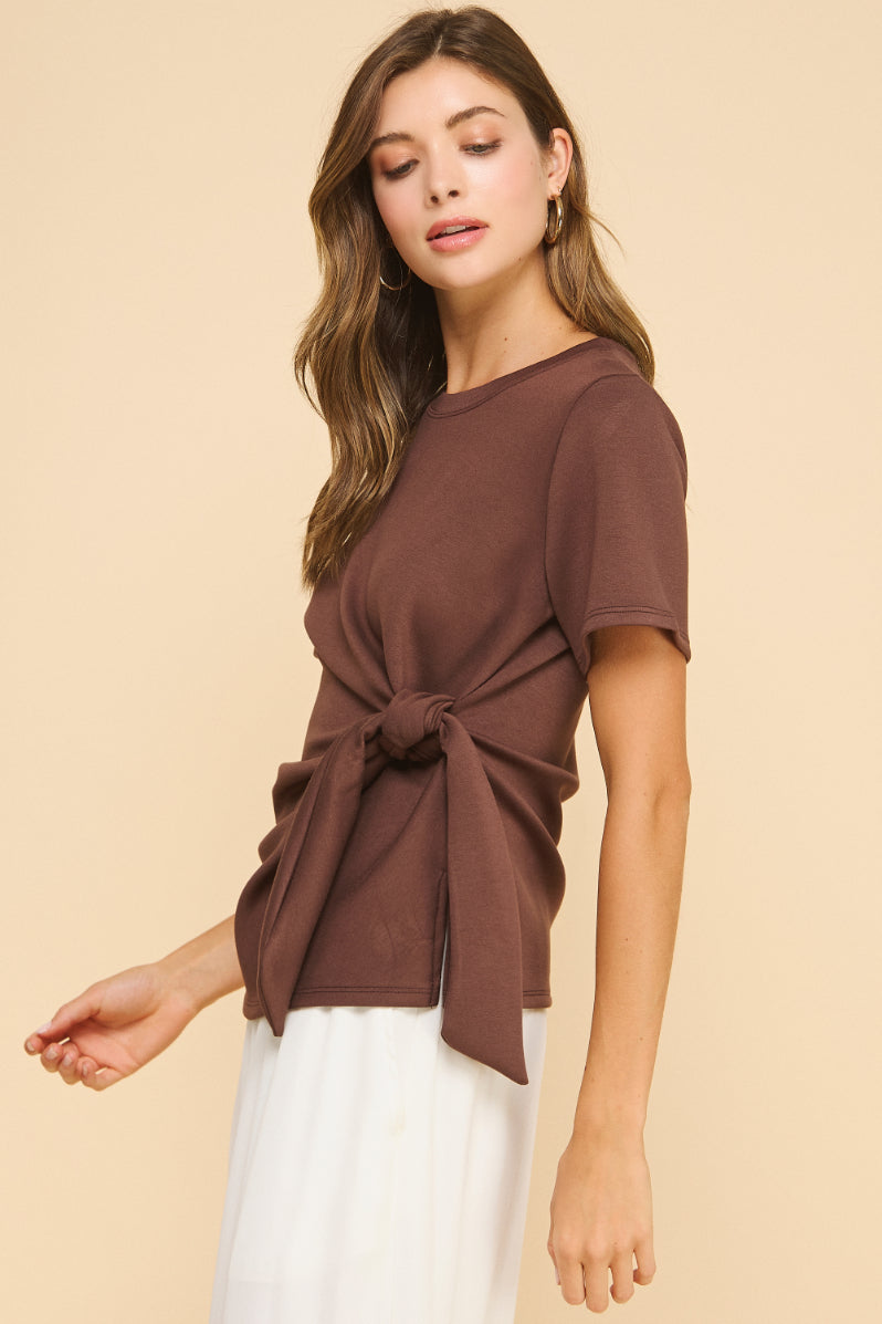 Areum Modal Knot Top