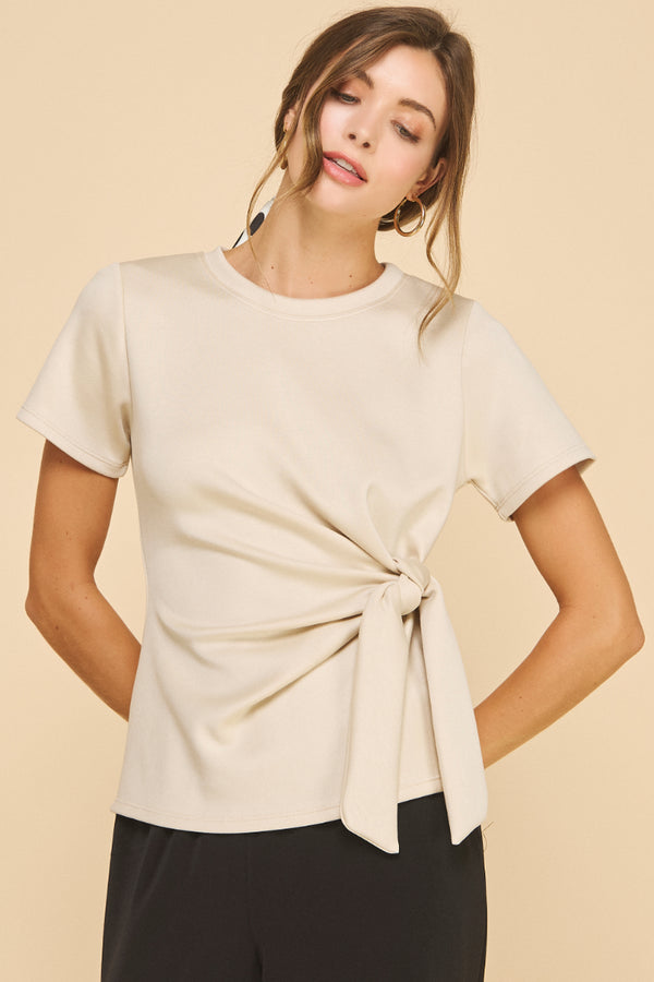 Areum Modal Knot Top