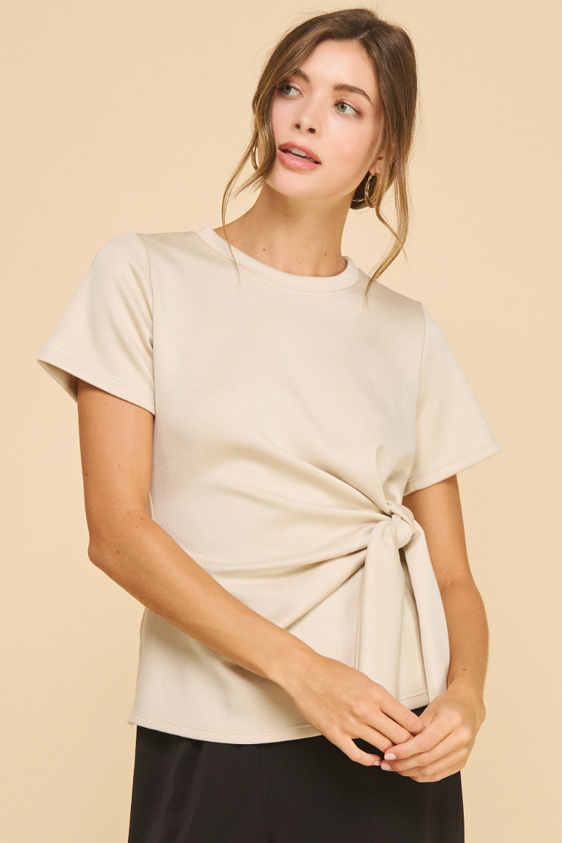 Areum Modal Knot Top