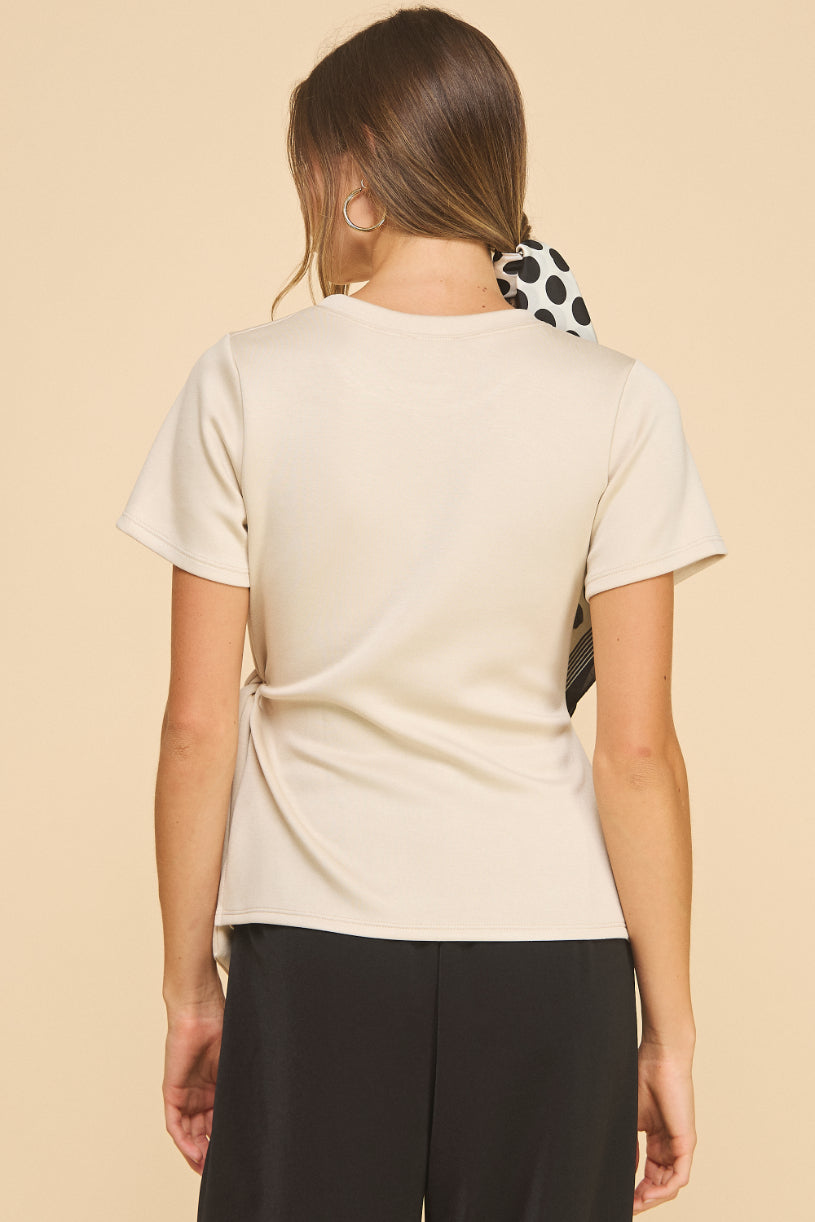 Areum Modal Knot Top