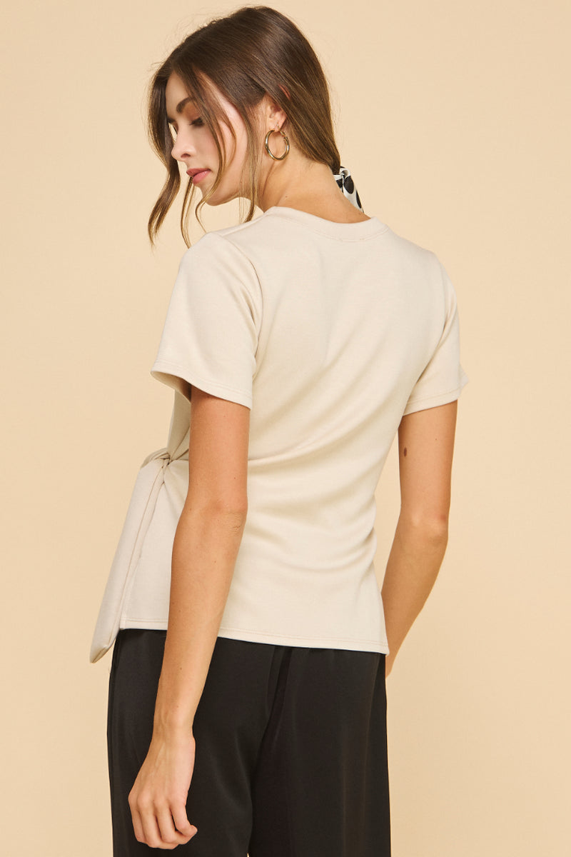 Areum Modal Knot Top