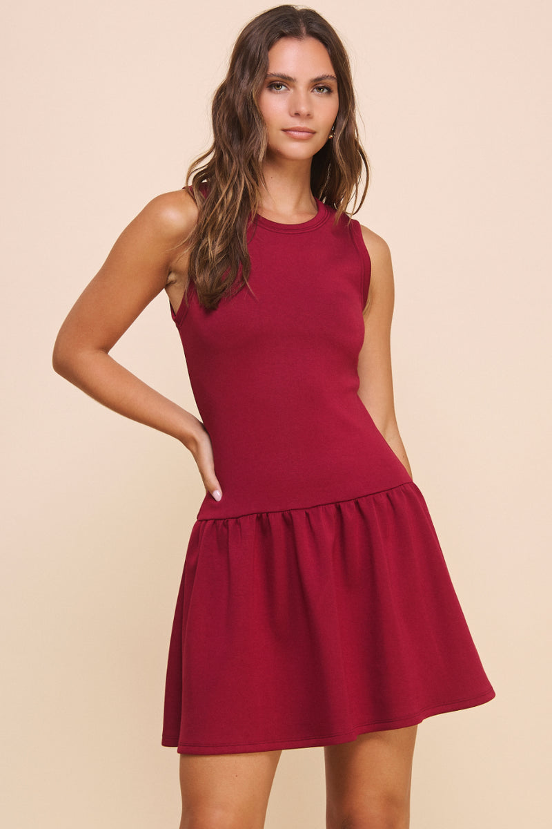 Abby Drop-Waist Short Dress