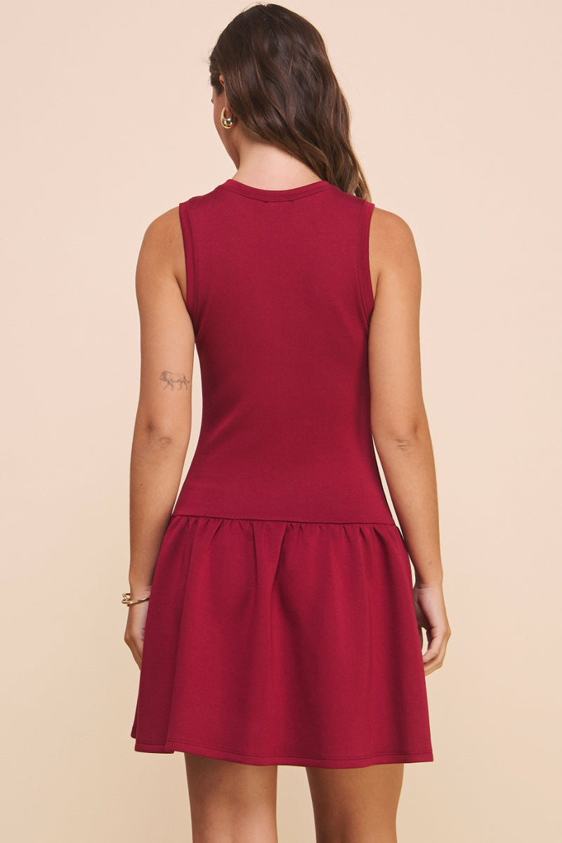 Abby Drop-Waist Short Dress