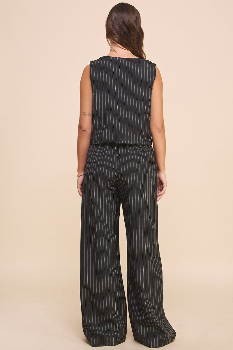 Pin Stripe Flowy Pants