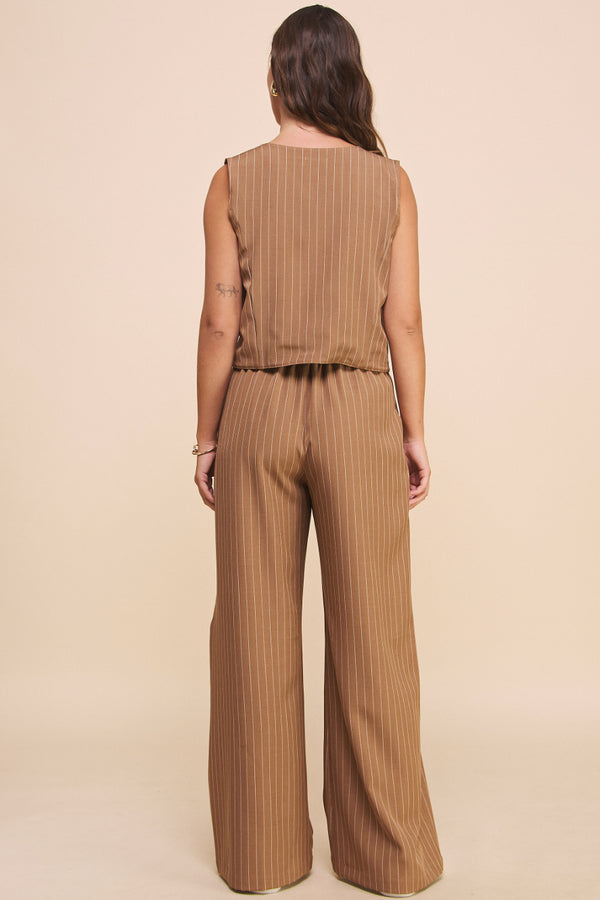 Pin Stripe Flowy Pants