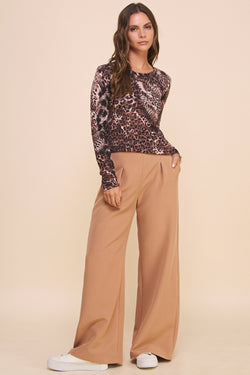 Fine Twill Flowy Pants