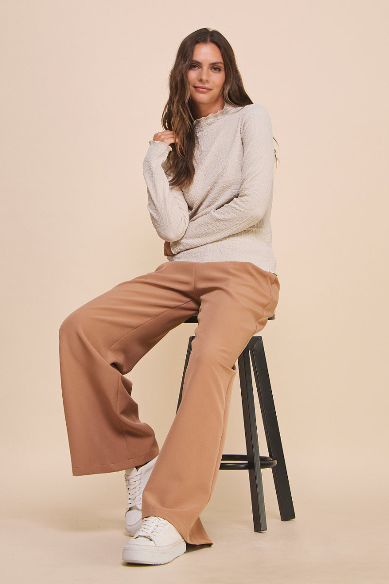 Fine Twill Flowy Pants