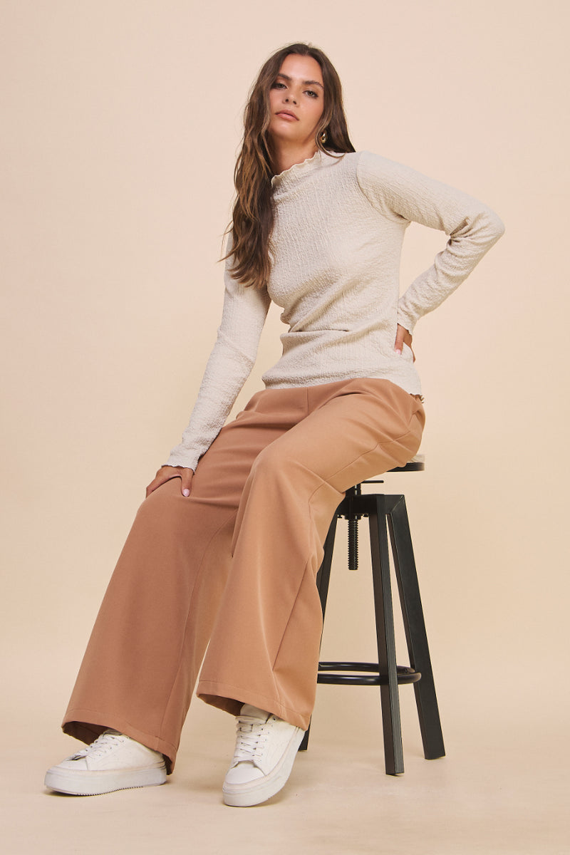 Fine Twill Flowy Pants