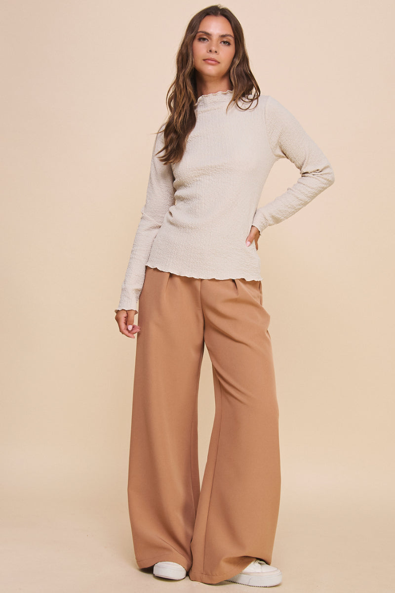 Fine Twill Flowy Pants