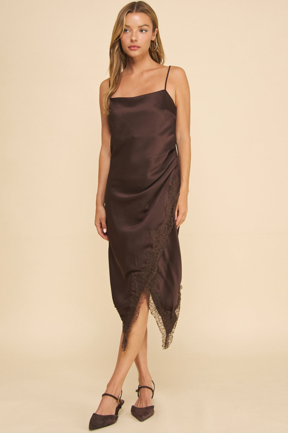 Etoile Lace Slip Dress