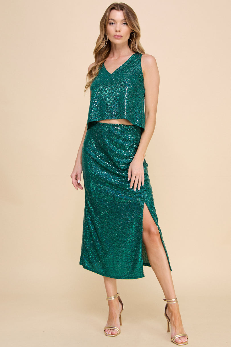 Radiance Sequin Skirt