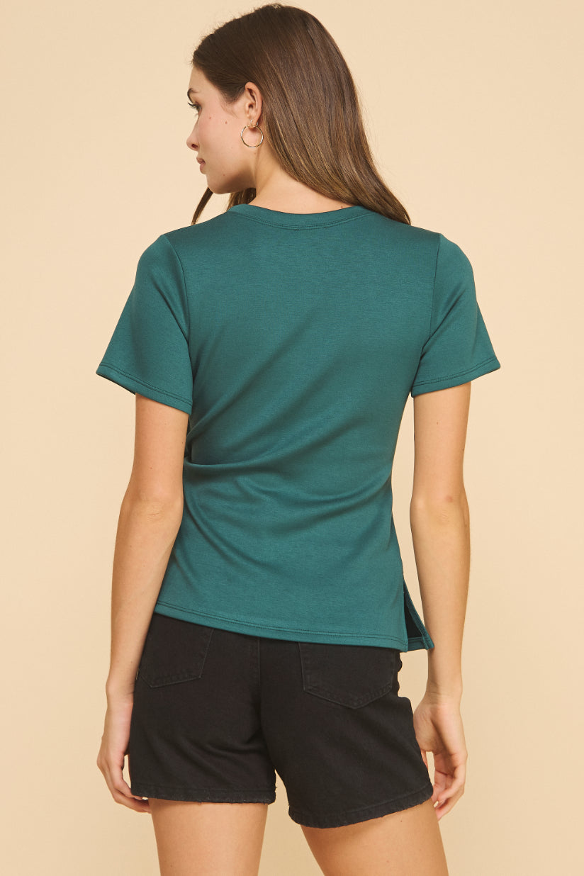 Areum Modal Knot Top