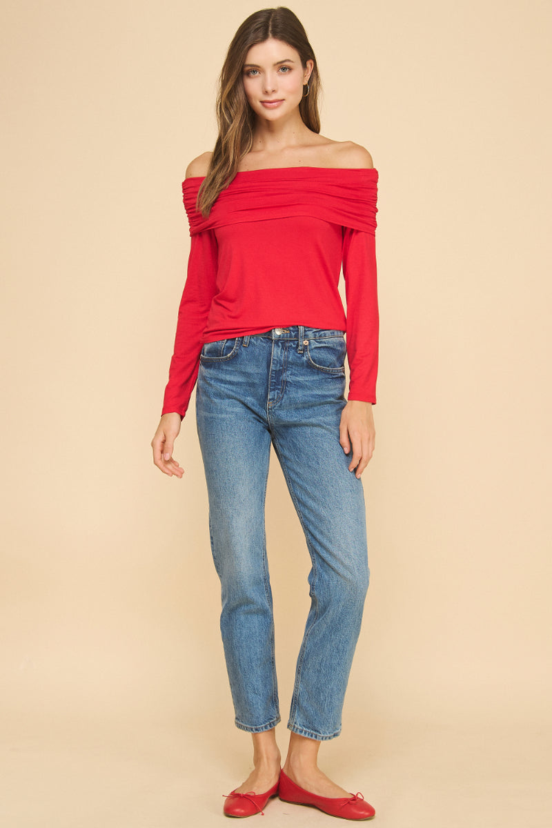 Off the shoulder Top