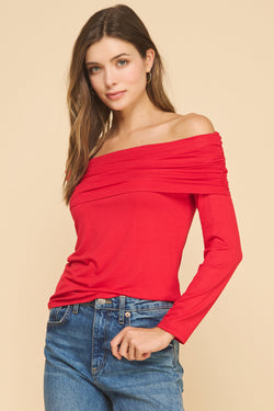 Off the shoulder Top