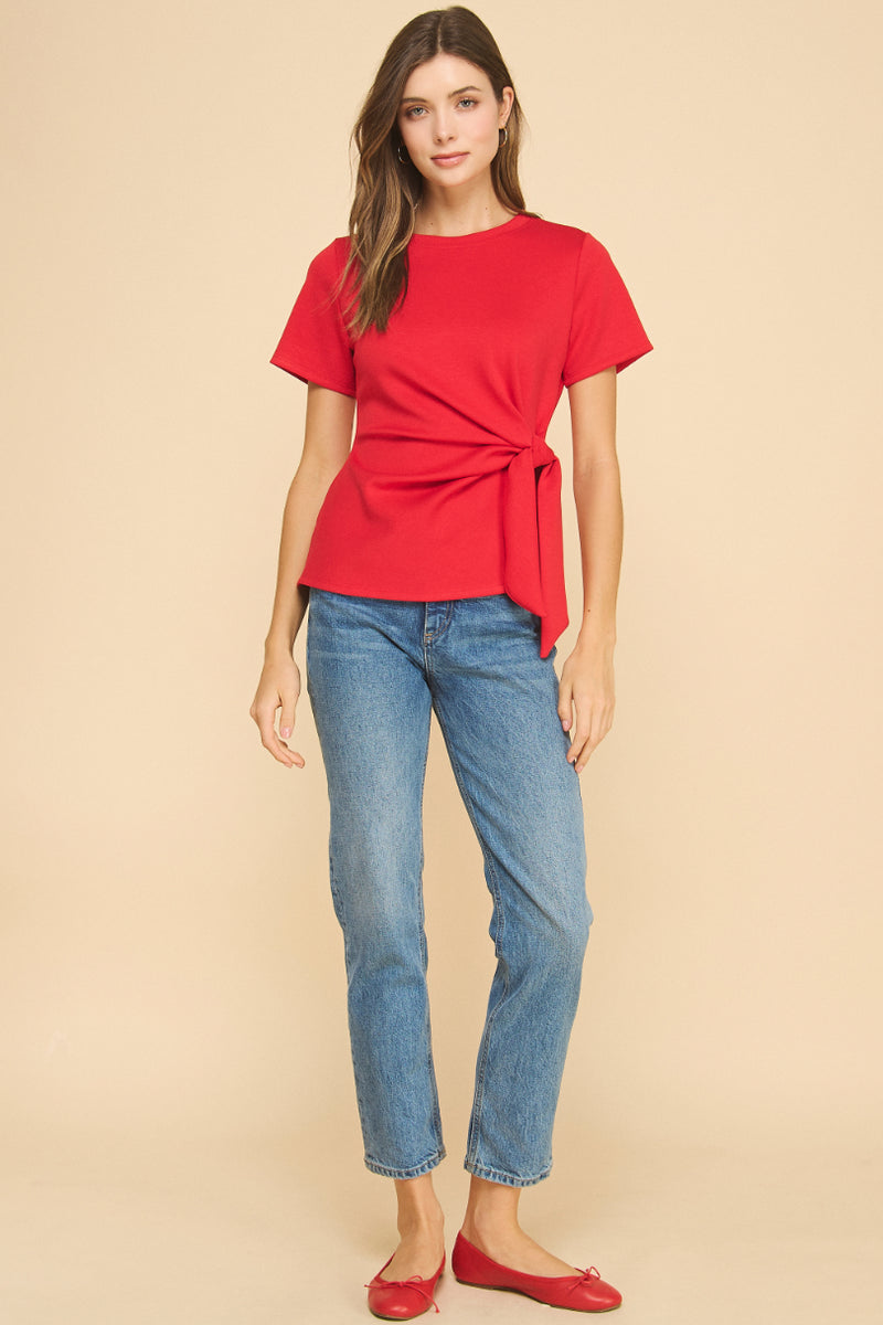 Areum Modal Knot Top