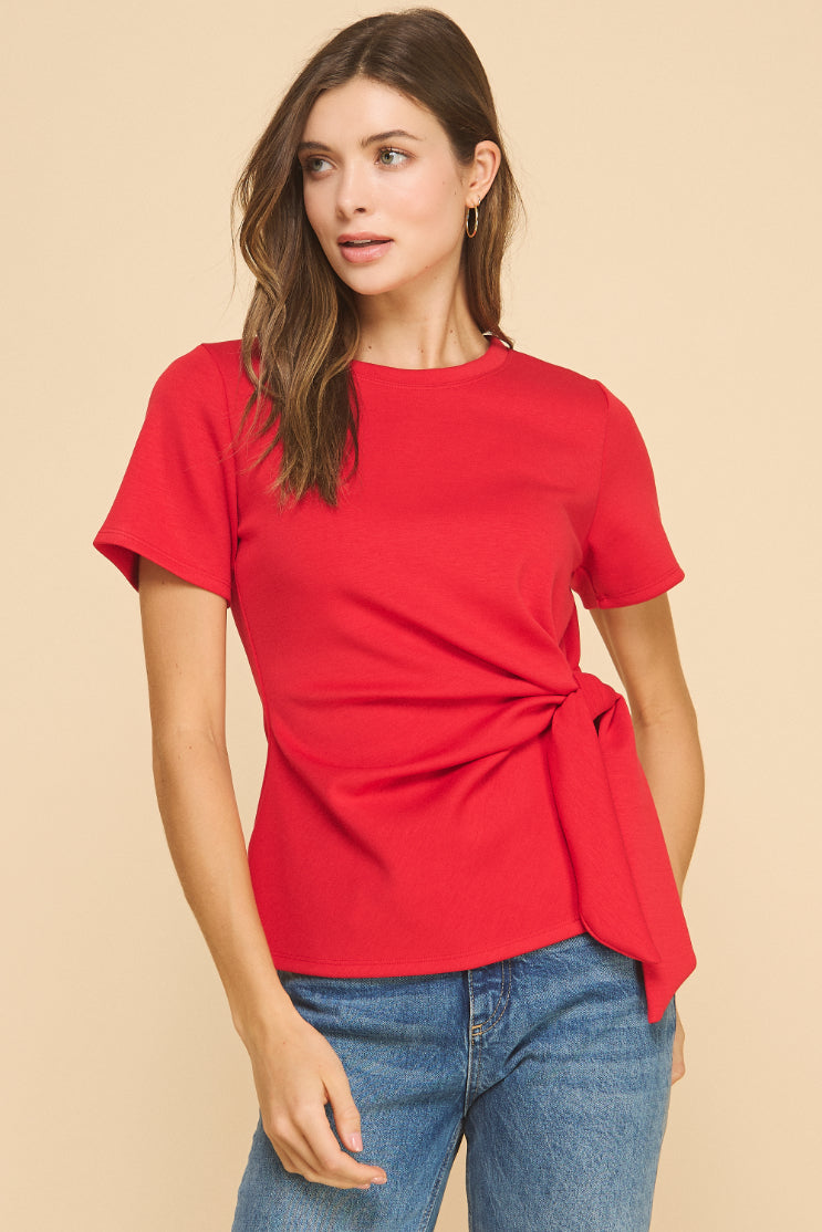 Areum Modal Knot Top