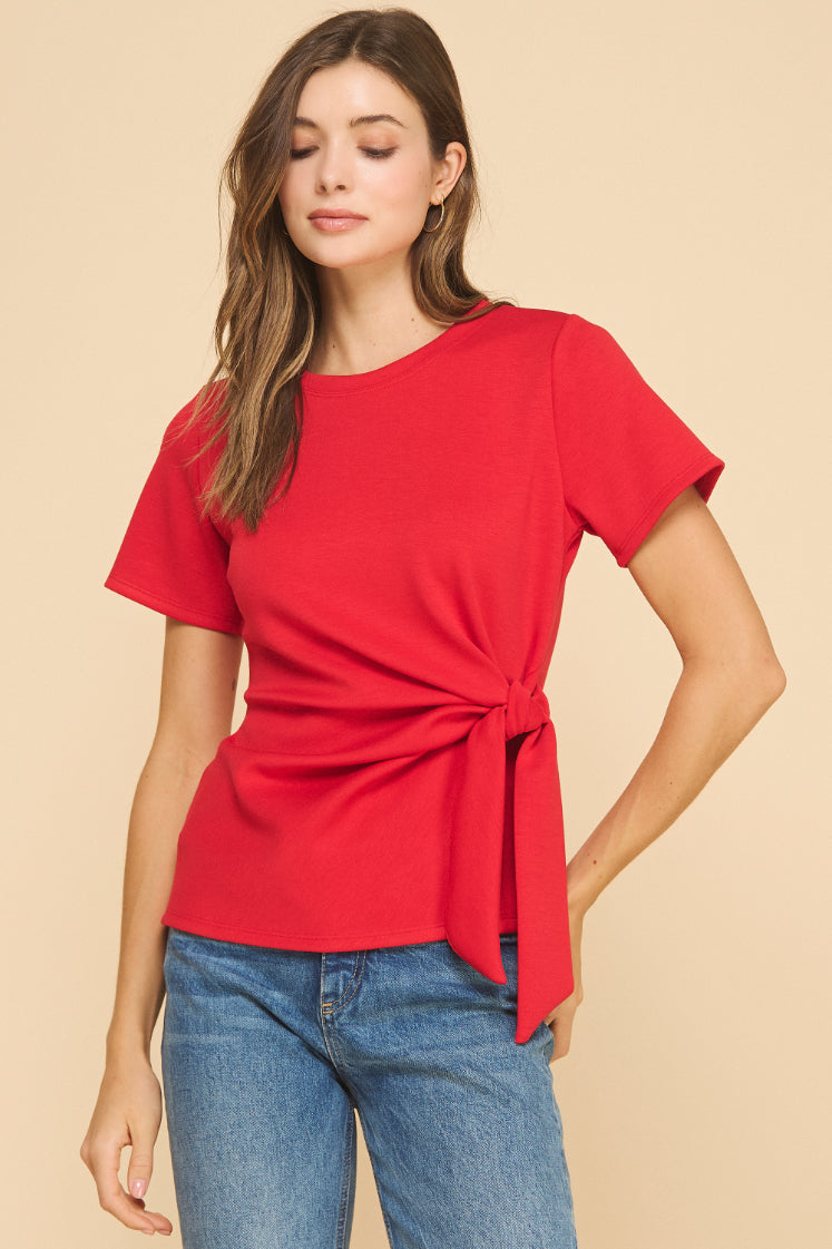 Areum Modal Knot Top