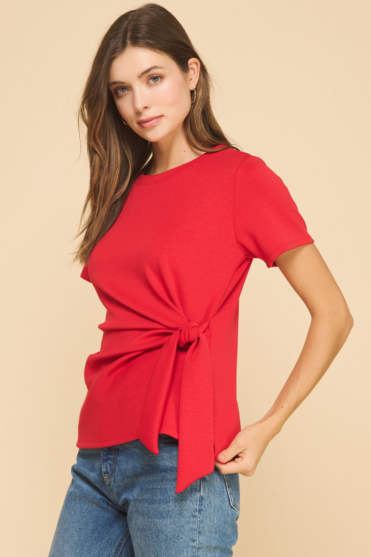 Areum Modal Knot Top