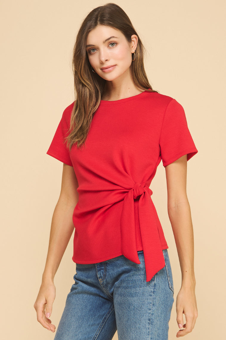 Areum Modal Knot Top