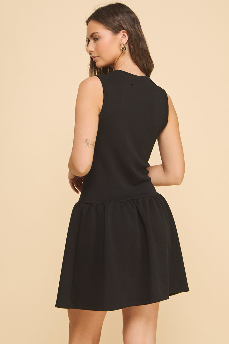 Abby Drop-Waist Short Dress