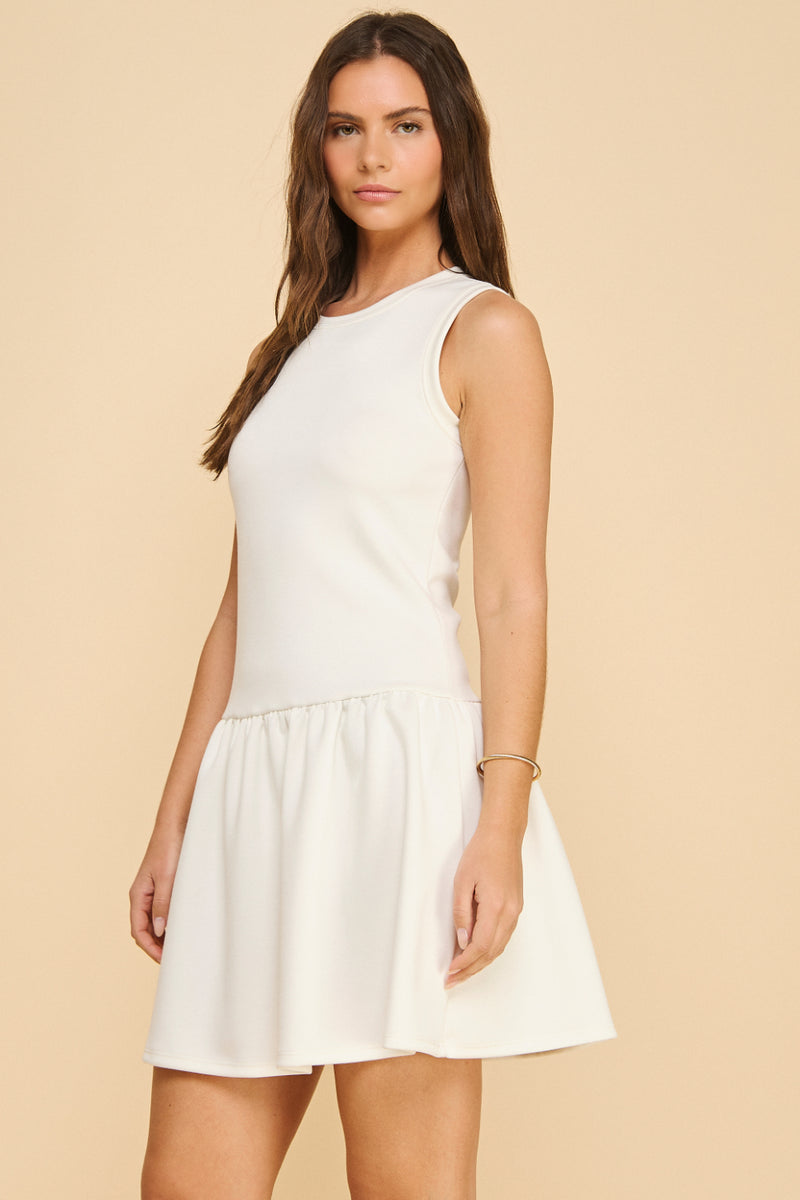 Abby Drop-Waist Short Dress