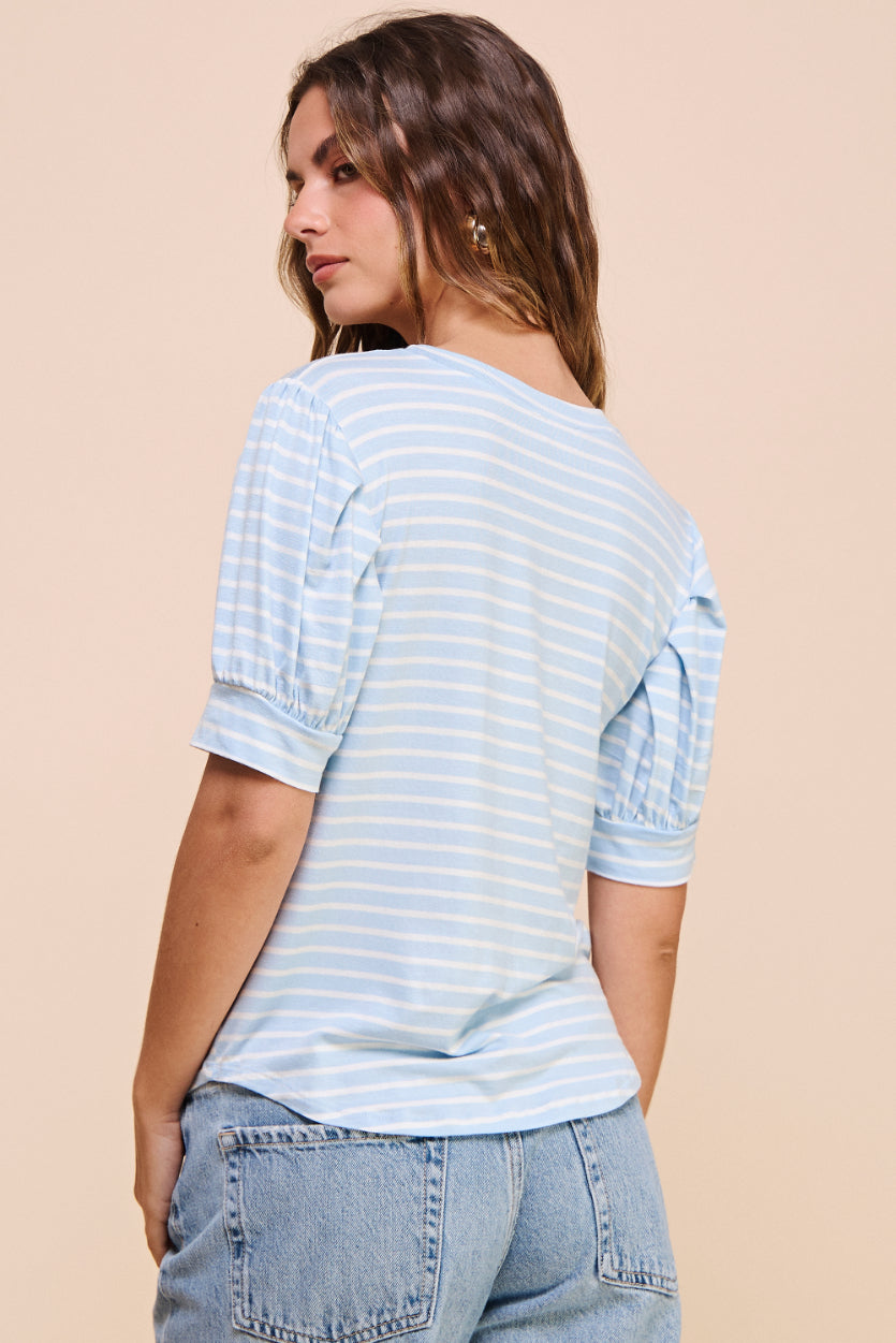 Lovely Puff Sleeves T-shirt