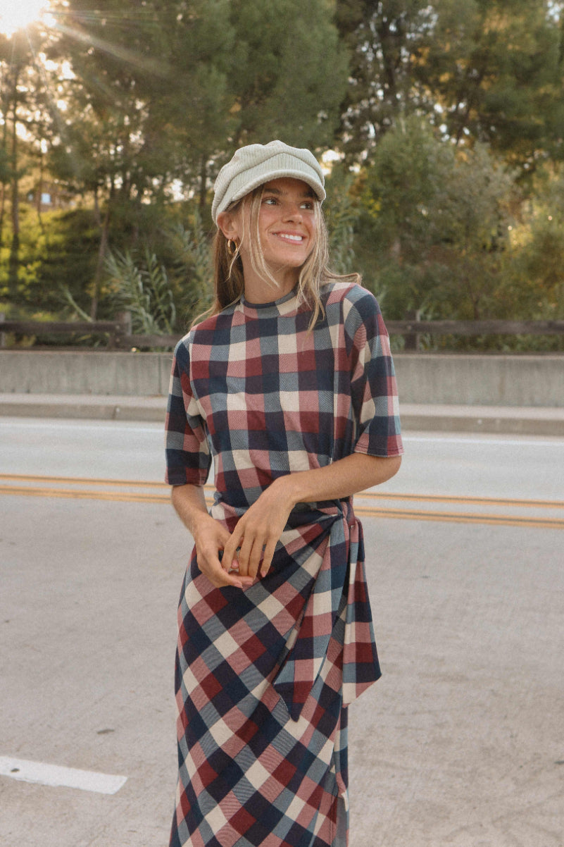 Anastasia Checkered Dress