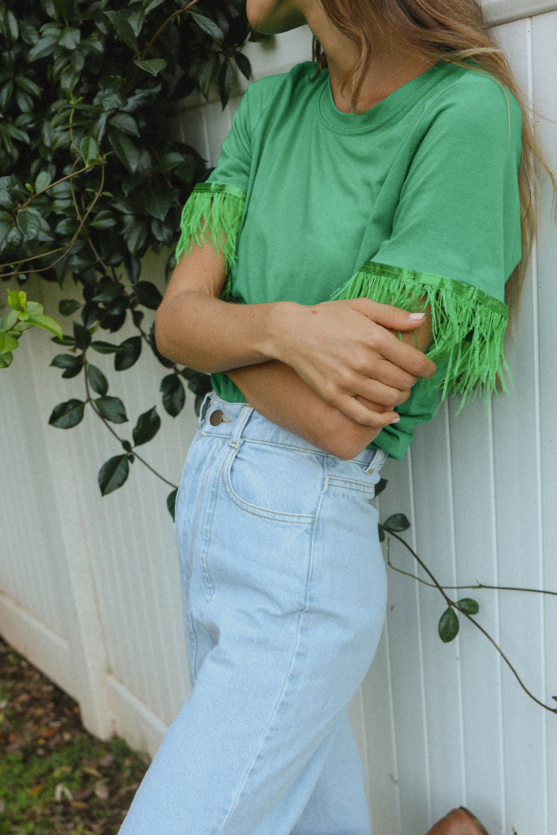 Sunflower Basic t-shirt with Feathers