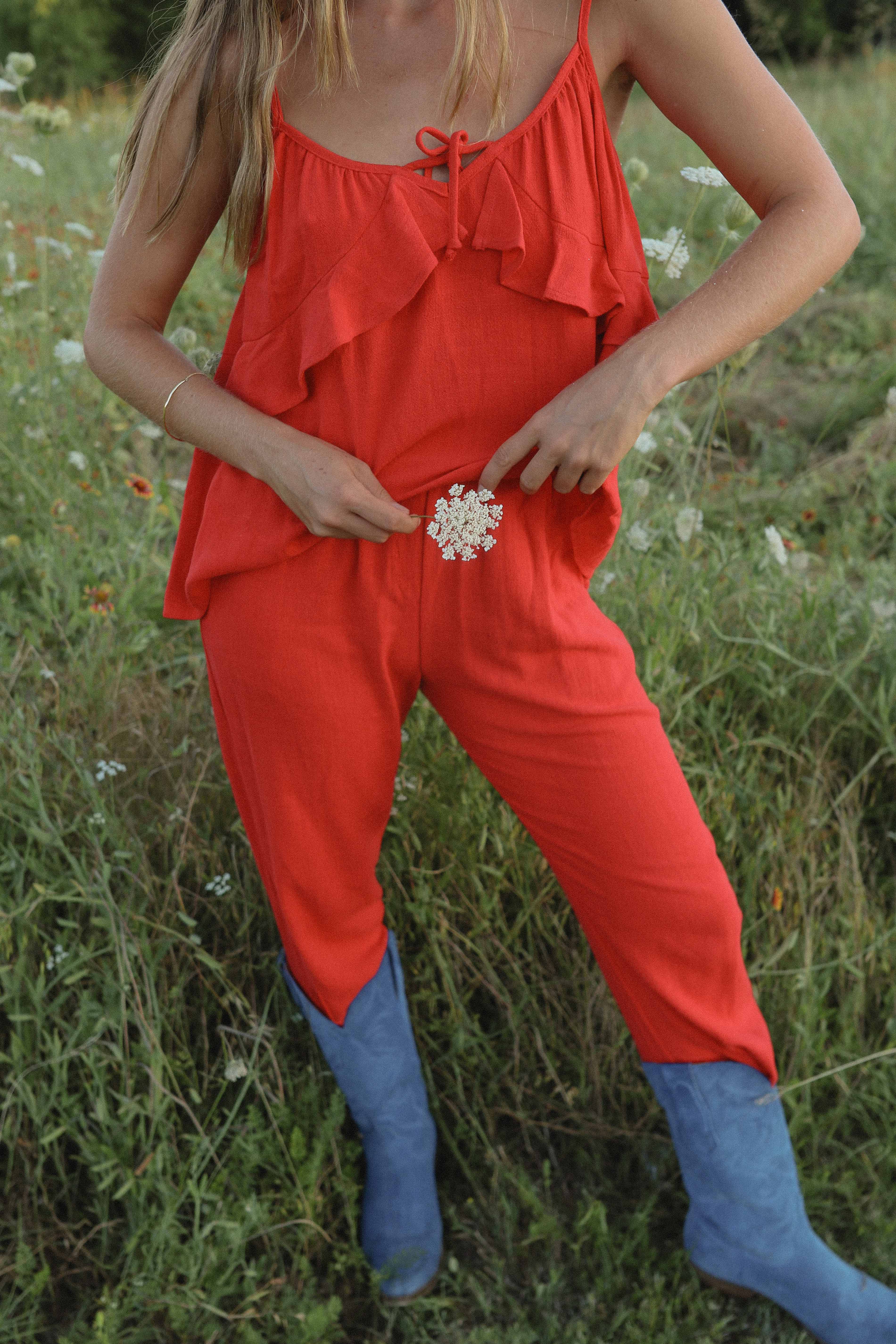 Blue Ridge Linen Top