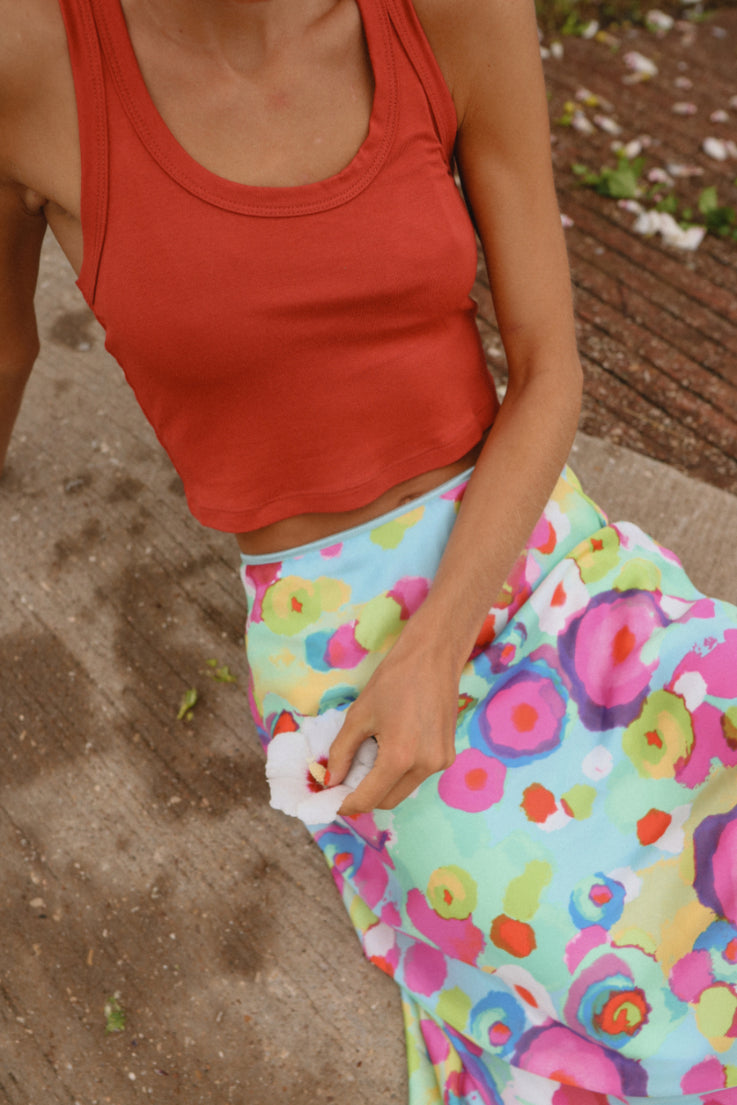 Avil Cropped Tank Top