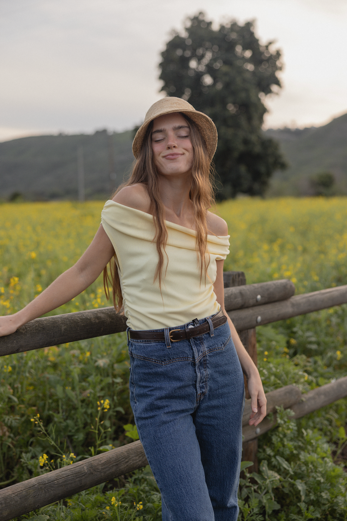 Off The Shoulder Rib Top