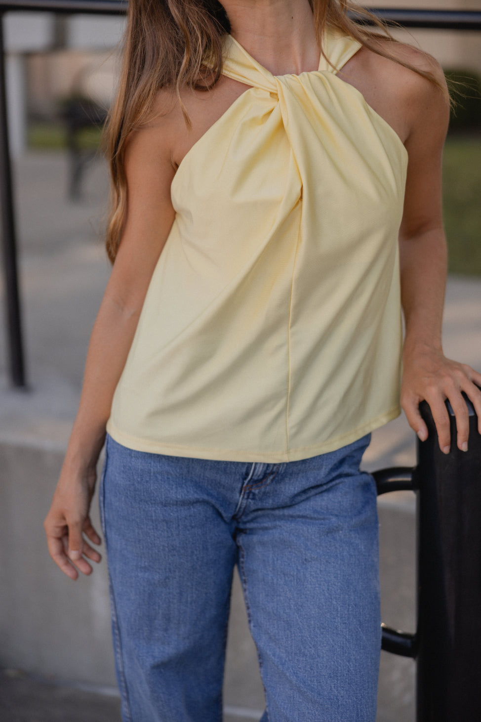 Lumina Crossover Halter Top
