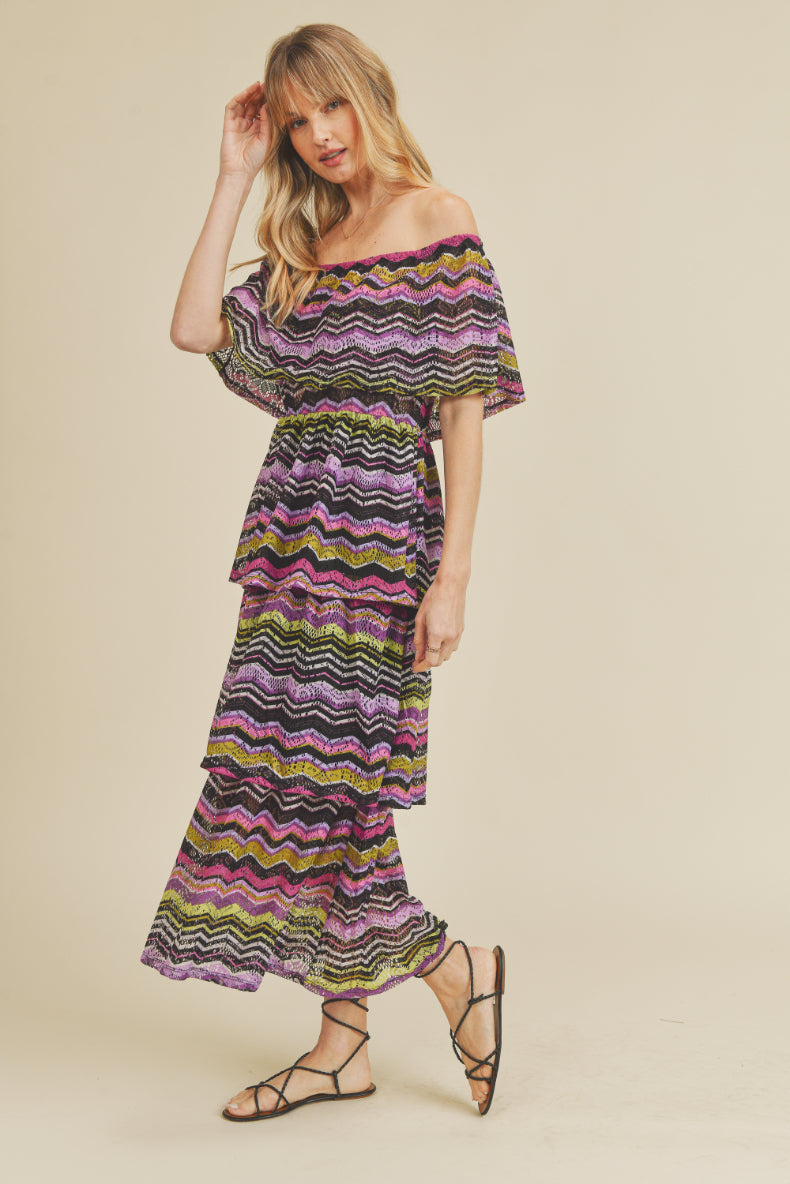 Hibiscus Crochet Dress