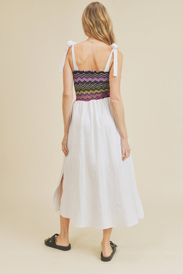 French Violet Dress