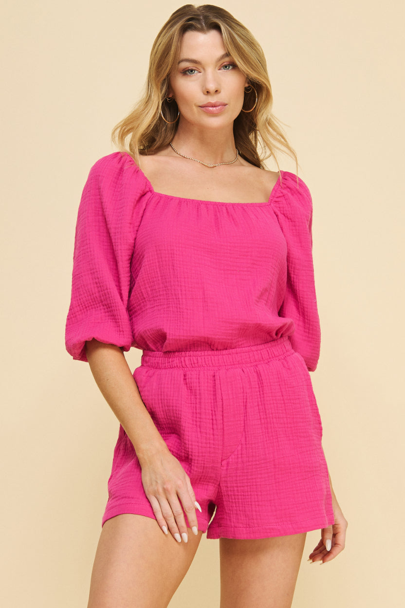 Aurora Gauze Shorts IF SHE LOVES