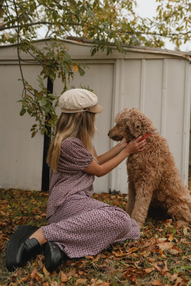 Vintage Flower Pajama Pants
